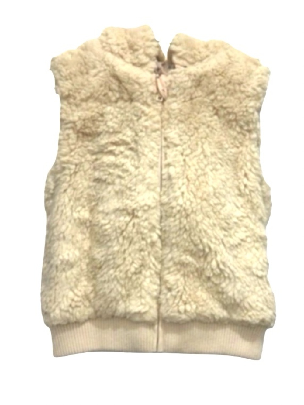 Fur H&M Vest with Hood